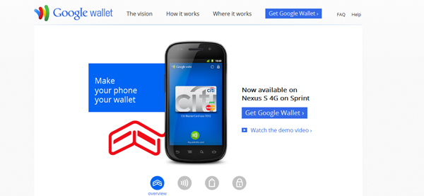 Lancement de Google Wallet