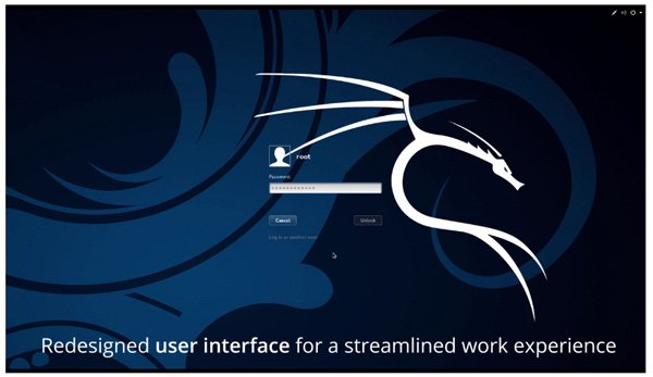 Kali 2 logon
